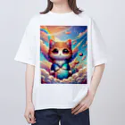 Japan_Connectionのメロディーパフ オーバーサイズTシャツ