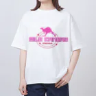 HorizonHuesのワイルドキャンバスラグーン Oversized T-Shirt