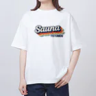 【予告】第２弾！#SUZURIのTシャツセール開催！！！★kg_shopのSauna -Vintage- (Grunge) オーバーサイズTシャツ