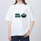 carl-carlのdela umai ライスTシャツ オーバーサイズTシャツ