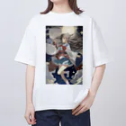 💕第52歩兵連隊💕の天使 オーバーサイズTシャツ