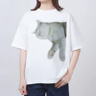 動物ランドのきいちゃんすやすやグッズ Oversized T-Shirt