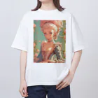 AQUAMETAVERSEのベルサイユ宮殿の華　Tomoe bb 2712 オーバーサイズTシャツ