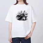 ニュートラルノードの♪Bursting Jazz Oversized T-Shirt