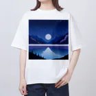 Ske’s gallery for youのMidnight Lake Oversized T-Shirt