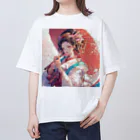 AQUAMETAVERSEの春風に舞う桜のような貴女 Marsa 106 オーバーサイズTシャツ