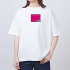 『シャイガール・シャイボーイ』SHOPのシャイガール・シャイボーイ（ピンク） オーバーサイズTシャツ