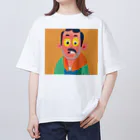 JINPACHIの努力家な男 オーバーサイズTシャツ