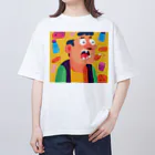 JINPACHIの粘り強い男 Oversized T-Shirt