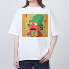 JINPACHIの静かな男 オーバーサイズTシャツ