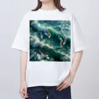 AQUAMETAVERSEのsupとwindsurfingrレース　エンジェル717 2065 Oversized T-Shirt