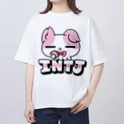 ムラサキゲジゲジのオンラインショップの16性格タコちゃんず INTJ オーバーサイズTシャツ