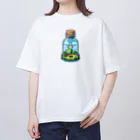 EseCAMPの瓶CAT Oversized T-Shirt