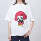 Donguri モンブランのもじもじPINKちゃん Oversized T-Shirt