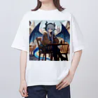 静寂工房の音の海のドラゴン（Sea Dragons） Oversized T-Shirt