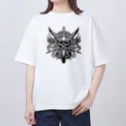 shime_savaの機械仕掛けの髑髏 Oversized T-Shirt