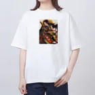 AQUAMETAVERSEの可愛い美戦士　ラフルール　1859 オーバーサイズTシャツ