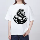 ユニクアパレルのマジェスティックライオン Oversized T-Shirt