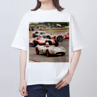 the blue seasonの伝統の轍―クラシックレースの熱戦 オーバーサイズTシャツ