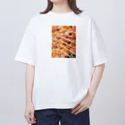 AQUAMETAVERSEのお好きなドーナツを召し上がれ　BLUE PLUM  691 Oversized T-Shirt