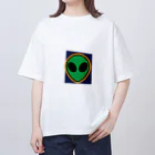 norimitu-の宇宙人2 オーバーサイズTシャツ