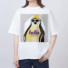 なべなべSHOPのペンギンのジョイ Oversized T-Shirt