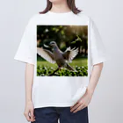 KENchiの鳩に豆鉄砲 オーバーサイズTシャツ