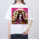 トトベス(T∴B∴M∴)🕊️の🐝ピンクムーンとミツバチと〈III女帝〉👸🏻 Oversized T-Shirt