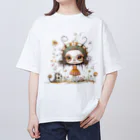 ticのキャタ子 オーバーサイズTシャツ