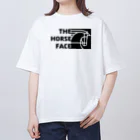 ロゼットステーブル お馬の雑貨屋さん🏇のThe Horse Face改 Oversized T-Shirt