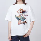 riopara0777のPOSITIVE GIRL オーバーサイズTシャツ