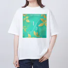 evening-fiveのHALF SUMMER 008 Oversized T-Shirt