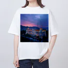 AQUAMETAVERSEのニースの思い出　Tomoe bb 2712 オーバーサイズTシャツ