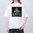 shime_savaの大丈夫　安心してツーリングに行けますよ Oversized T-Shirt