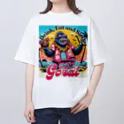 Donky Goriの南国ゴリラ オーバーサイズTシャツ