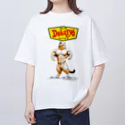 空想印刷部のデカイヨ（ネコ） オーバーサイズTシャツ