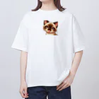 岸本淳の俺のシャムちゃん１ オーバーサイズTシャツ