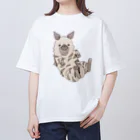 toriten屋のシマハイエナさん Oversized T-Shirt