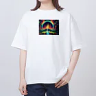 Oshiboriの虹ドット絵 Oversized T-Shirt