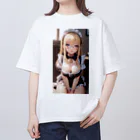 美少女学院の金髪美少女　七海ちゃんメイド Oversized T-Shirt