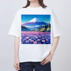 Qten369の日本の美しい風景 Oversized T-Shirt