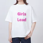 あい・まい・みぃのGirls Lead-女性のリーダーシップを後押しする言葉 オーバーサイズTシャツ