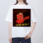 エネハピる〜🫧✨のOVER SKILL!  Oversized T-Shirt