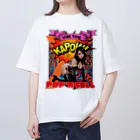 Donky Goriのサイケな2 Oversized T-Shirt