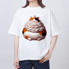 猫屋のクリーム三毛猫 Oversized T-Shirt