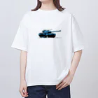mochikun7の戦車イラスト03 Oversized T-Shirt
