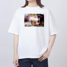 KILIKOStudiosの東京切子ロックグラス Oversized T-Shirt