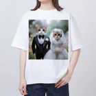 kana-catのブラダルキャット オーバーサイズTシャツ