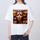 お花屋SUNのFlora Cleo「フローラ・クレオ」 Oversized T-Shirt