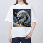 リリアのファンタジーの白龍降臨 オーバーサイズTシャツ